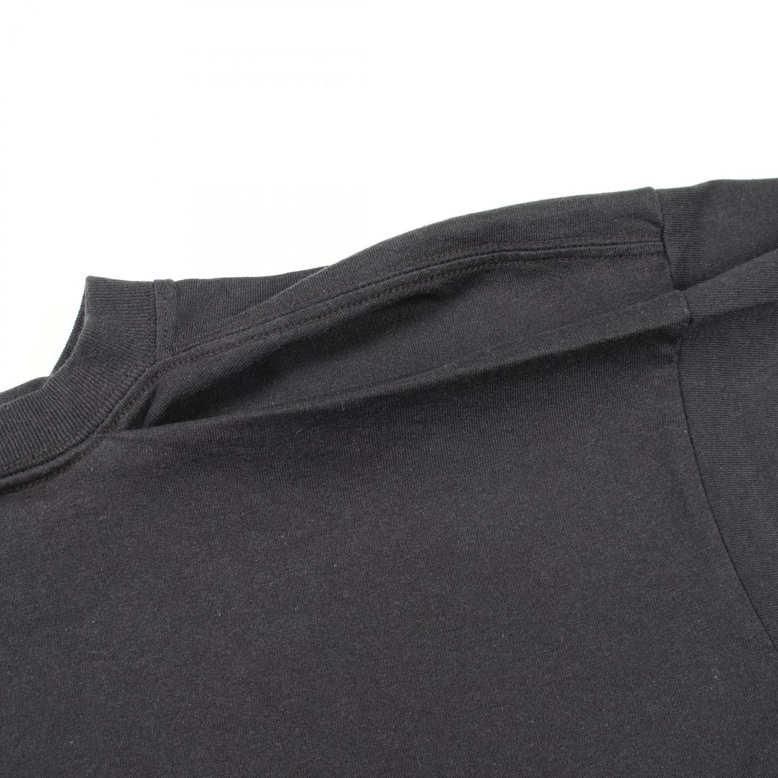 Balenciaga Short Sleeve T-Shirt Logo Black Pink Cotton — view 8