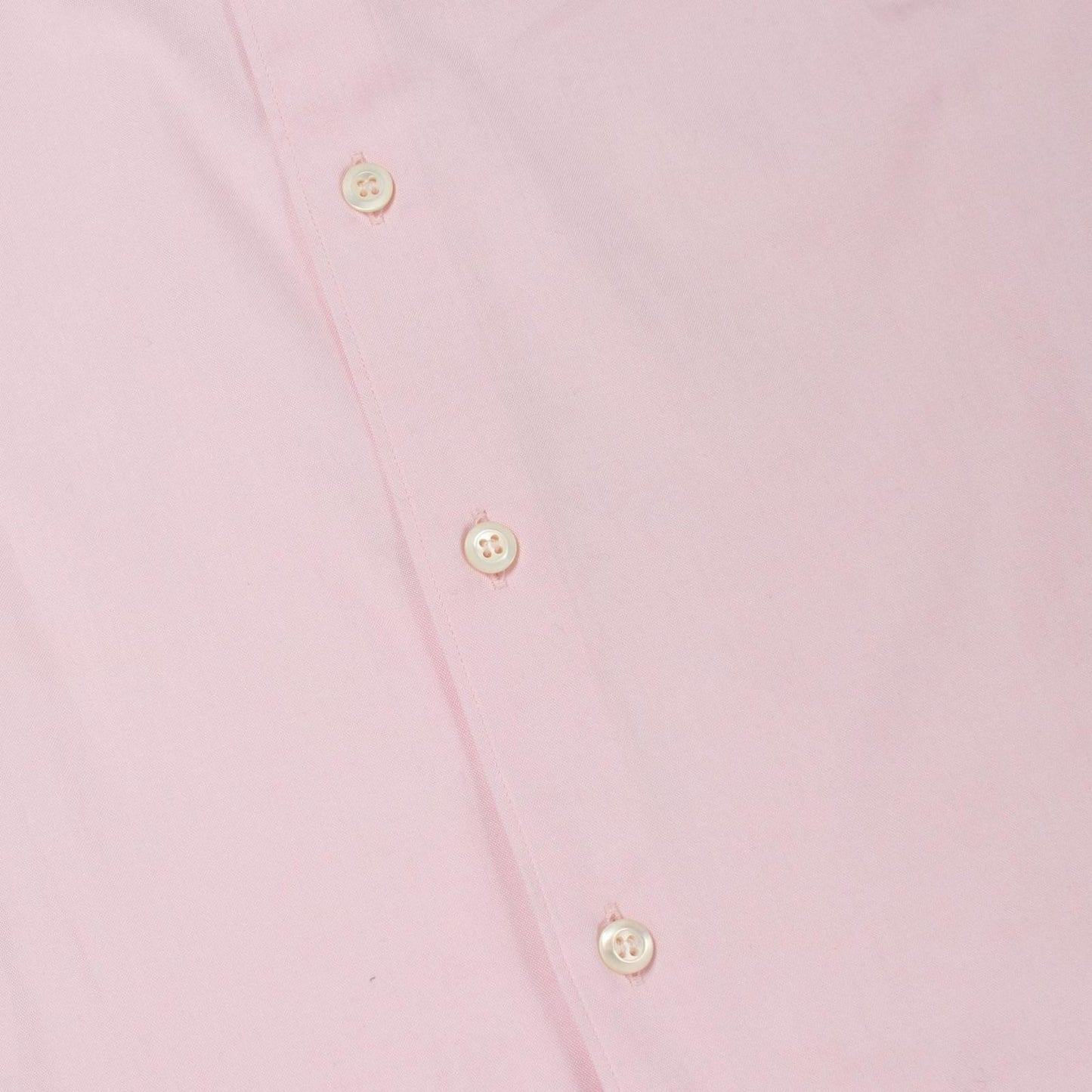 Prada Logo Embroidery Long Sleeve Cotton Shirt — view 9