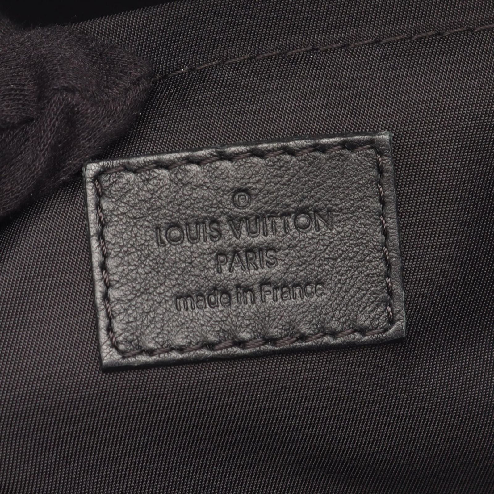 Louis Vuitton Backpack Palm Springs MM Canvas Leather — view 4