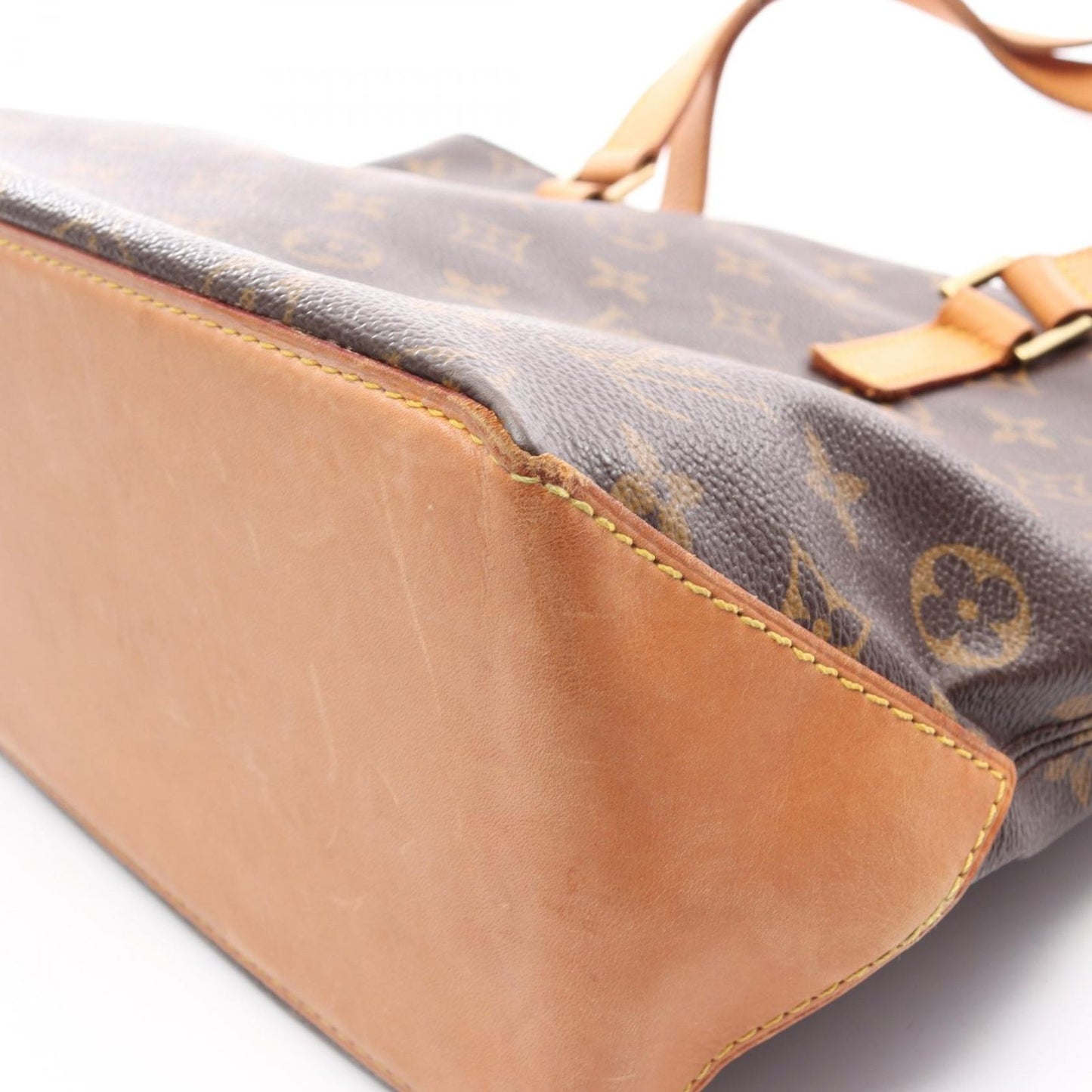 Louis Vuitton Shoulder Bag Cabas Piano Canvas Leather — view 7