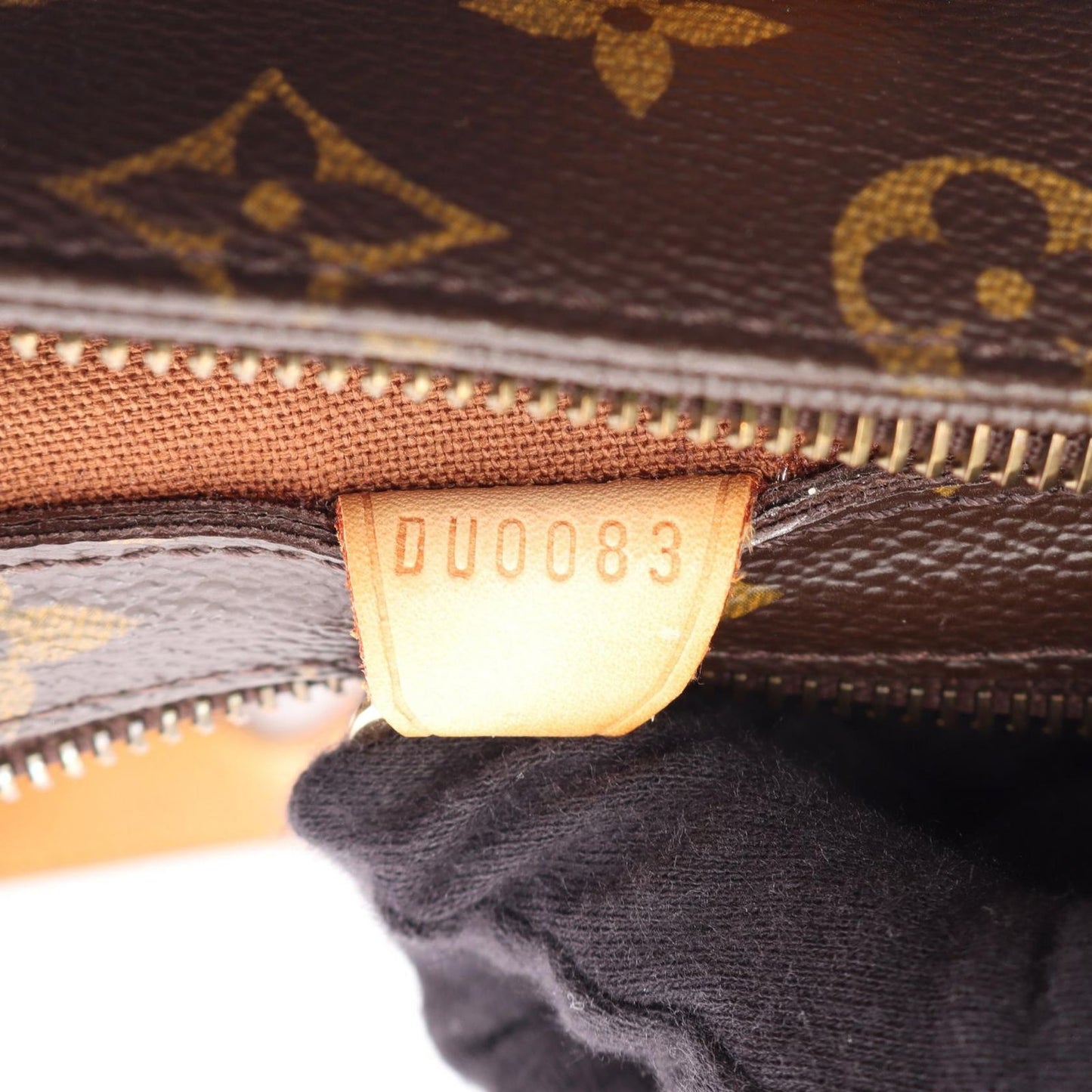 Louis Vuitton Shoulder Bag Cabas Piano Canvas Leather — view 5