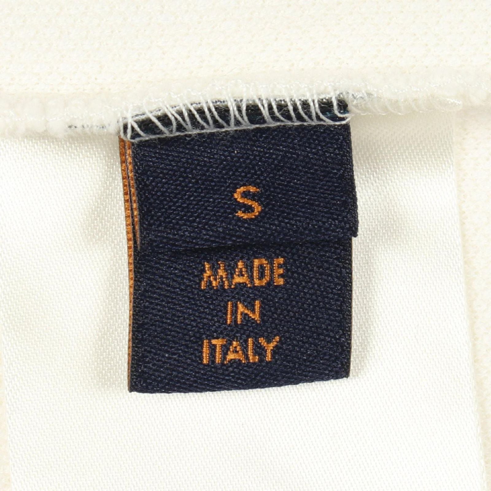 Louis Vuitton Short Sleeve T-Shirt Notre Dame Pont Neuf Embroidery White Cotton — view 4