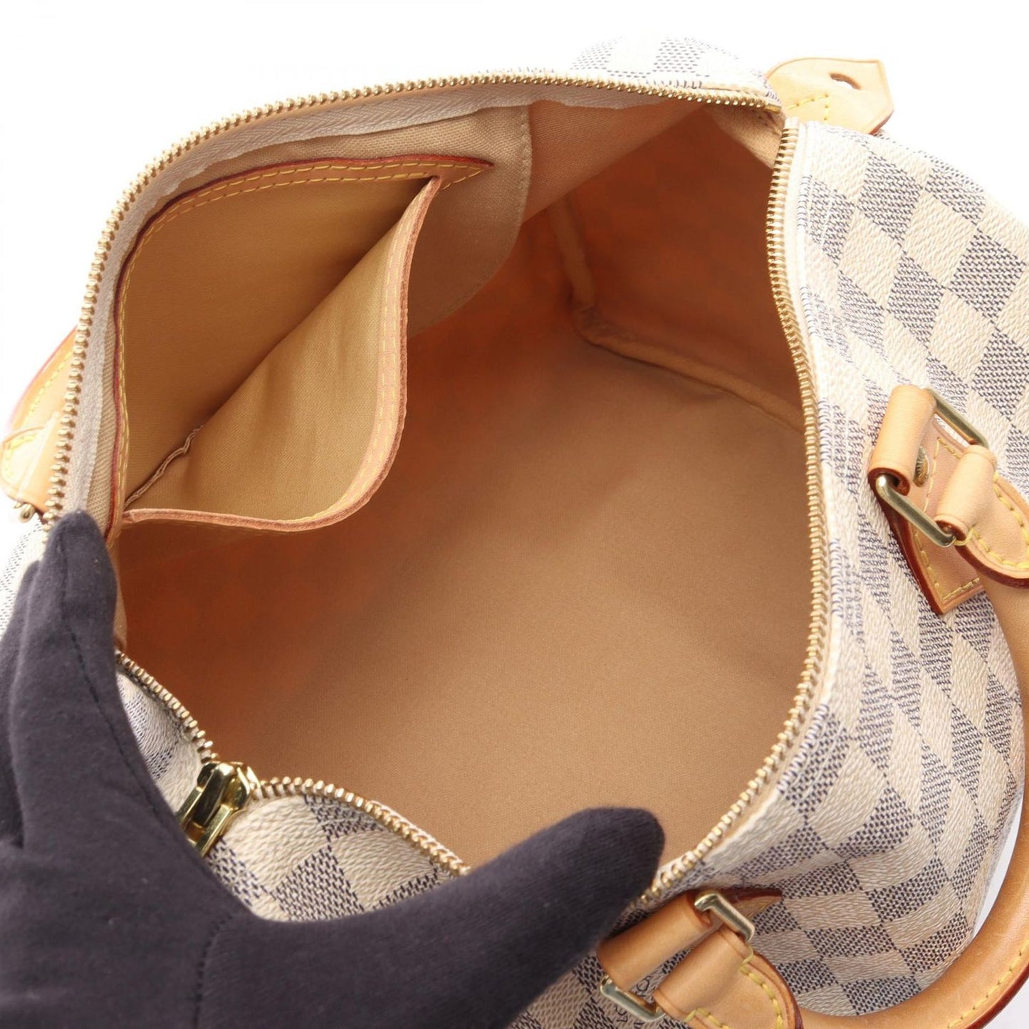 Louis Vuitton Handbag Speedy 30 Canvas Leather — view 3