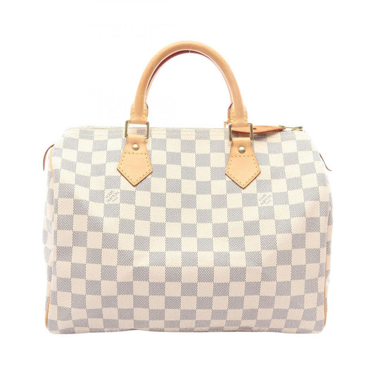 Louis Vuitton Handbag Speedy 30 Canvas Leather
