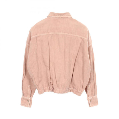 Brunello Cucinelli Shirt Pink Fabric Jacket — view 2