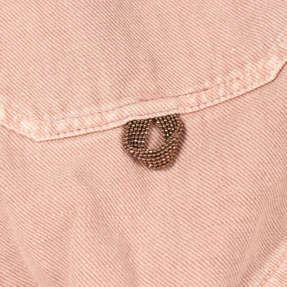 Brunello Cucinelli Shirt Pink Fabric Jacket — view 6