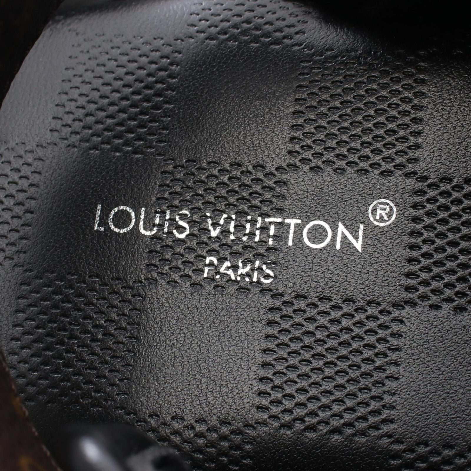 Louis Vuitton Sandals Chameleon Velcro Thick Sole BK Leather — view 5