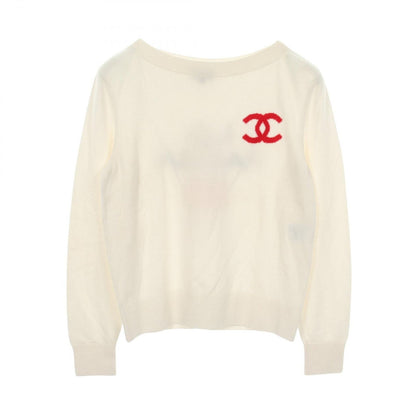 Chanel Knit la Pausa CC Logo Cashmere Sweater