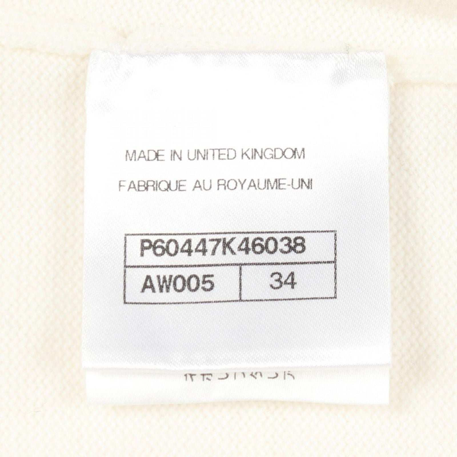 Chanel Knit la Pausa CC Logo Cashmere Sweater — view 5