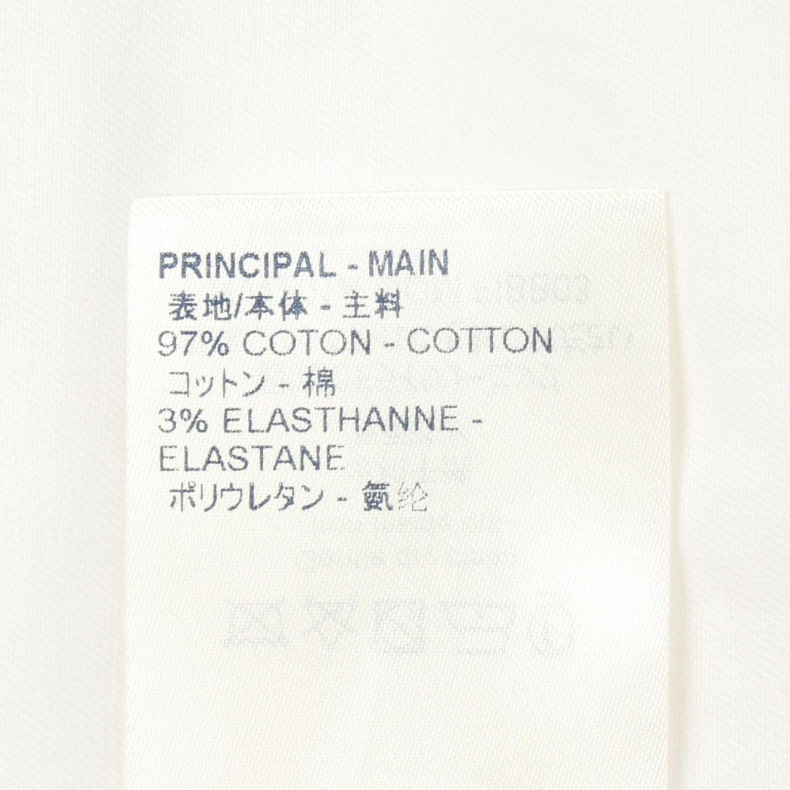 Louis Vuitton Logo Patch Long Sleeve Oom Cotton Shirt — view 4