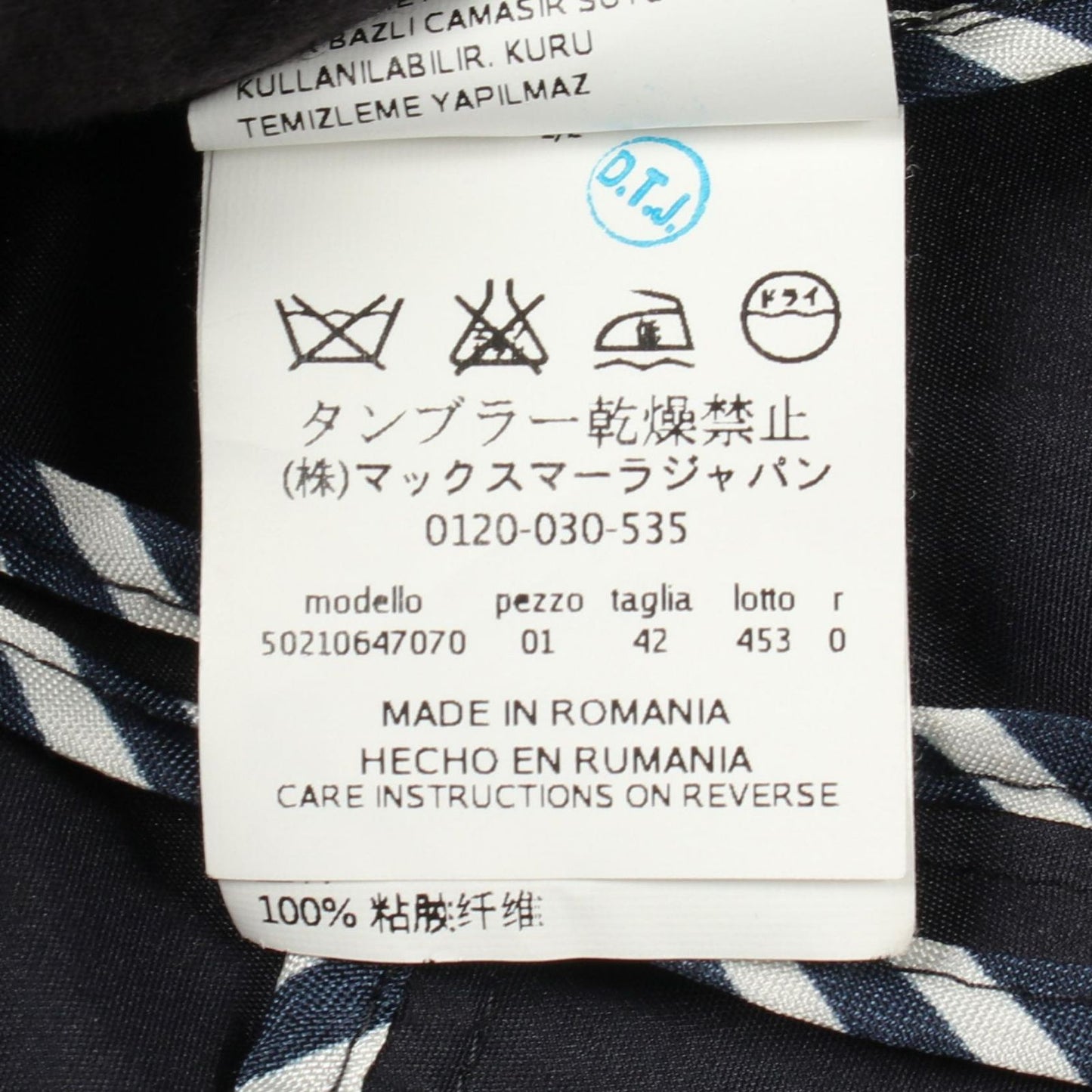Max Mara Week End Double Breasted Spring Coat — view 4