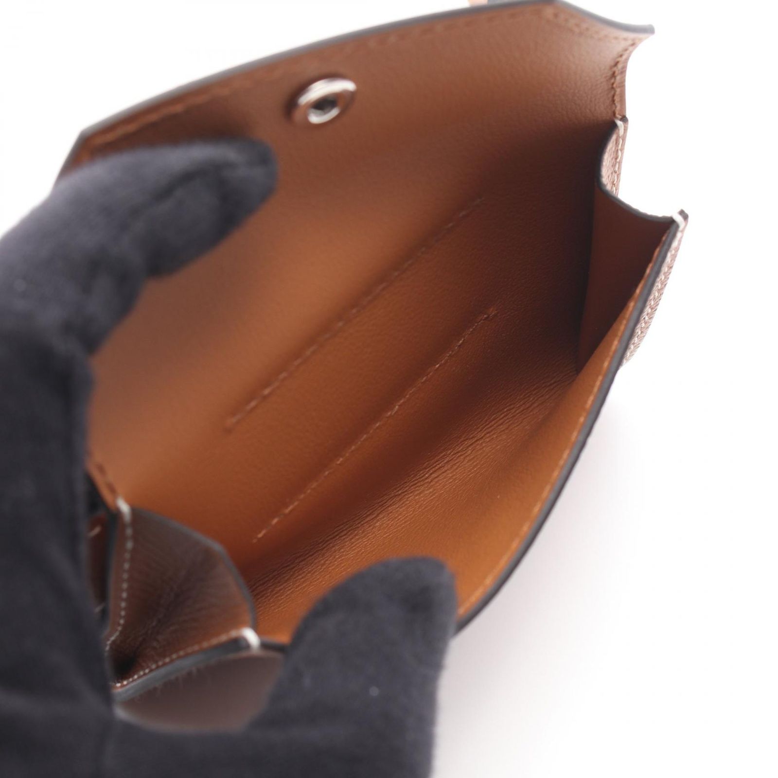 Hermes Belt Kelly Pocket 18 Gold Leather — view 7