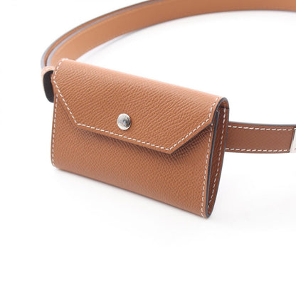 Hermes Belt Kelly Pocket 18 Gold Leather — view 6