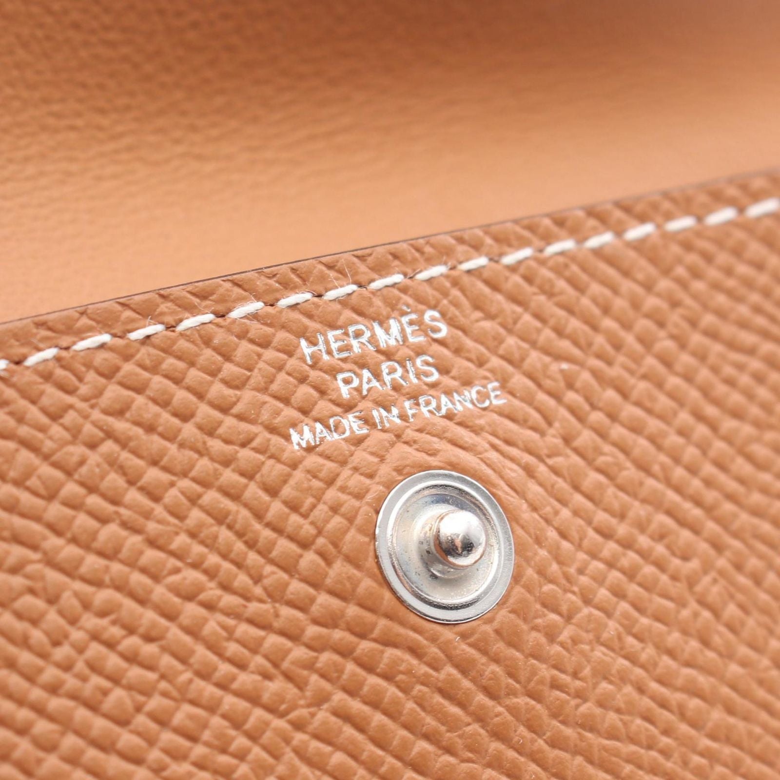 Hermes Belt Kelly Pocket 18 Gold Leather — view 8