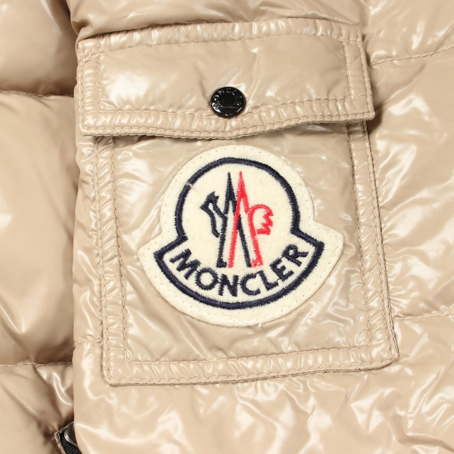 Moncler Down Jacket Badia Nylon Coat — view 6