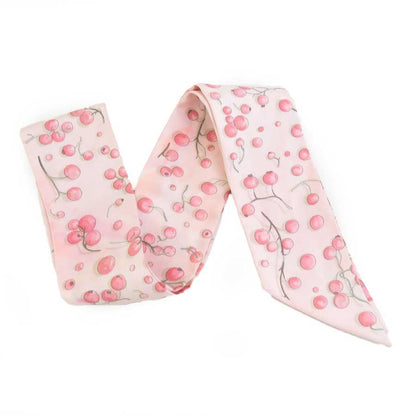 Hermes Twilly Scarf Pink — view 2