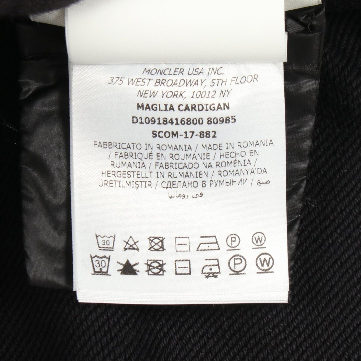 Moncler Down Jacket Switch Nylon — view 5