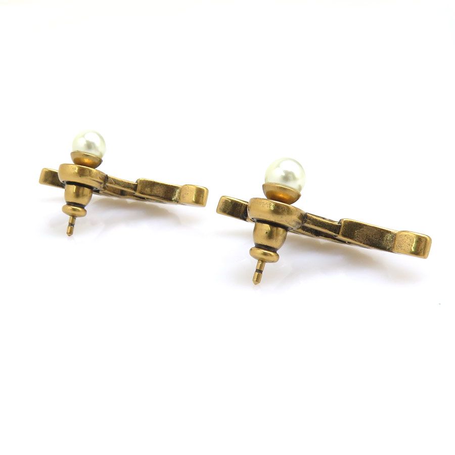 Dior Earrings Ja Gold — view 5