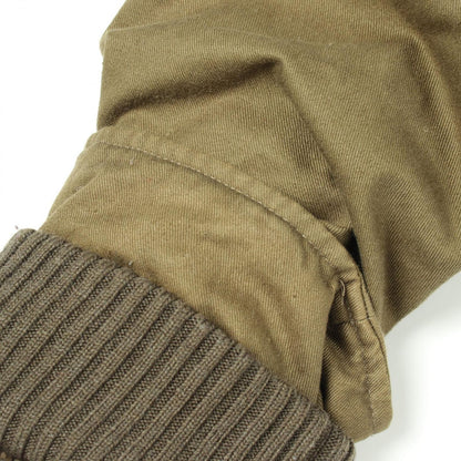 Saint Laurent Paris Mod Coat with Hood Khaki Green — view 8