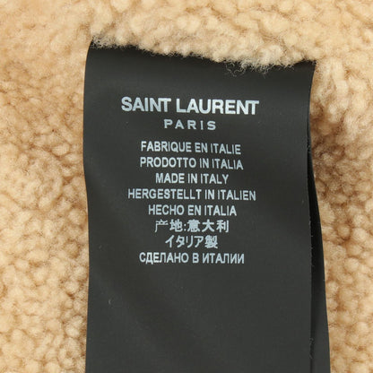 Saint Laurent Paris Mod Coat with Hood Khaki Green — view 6