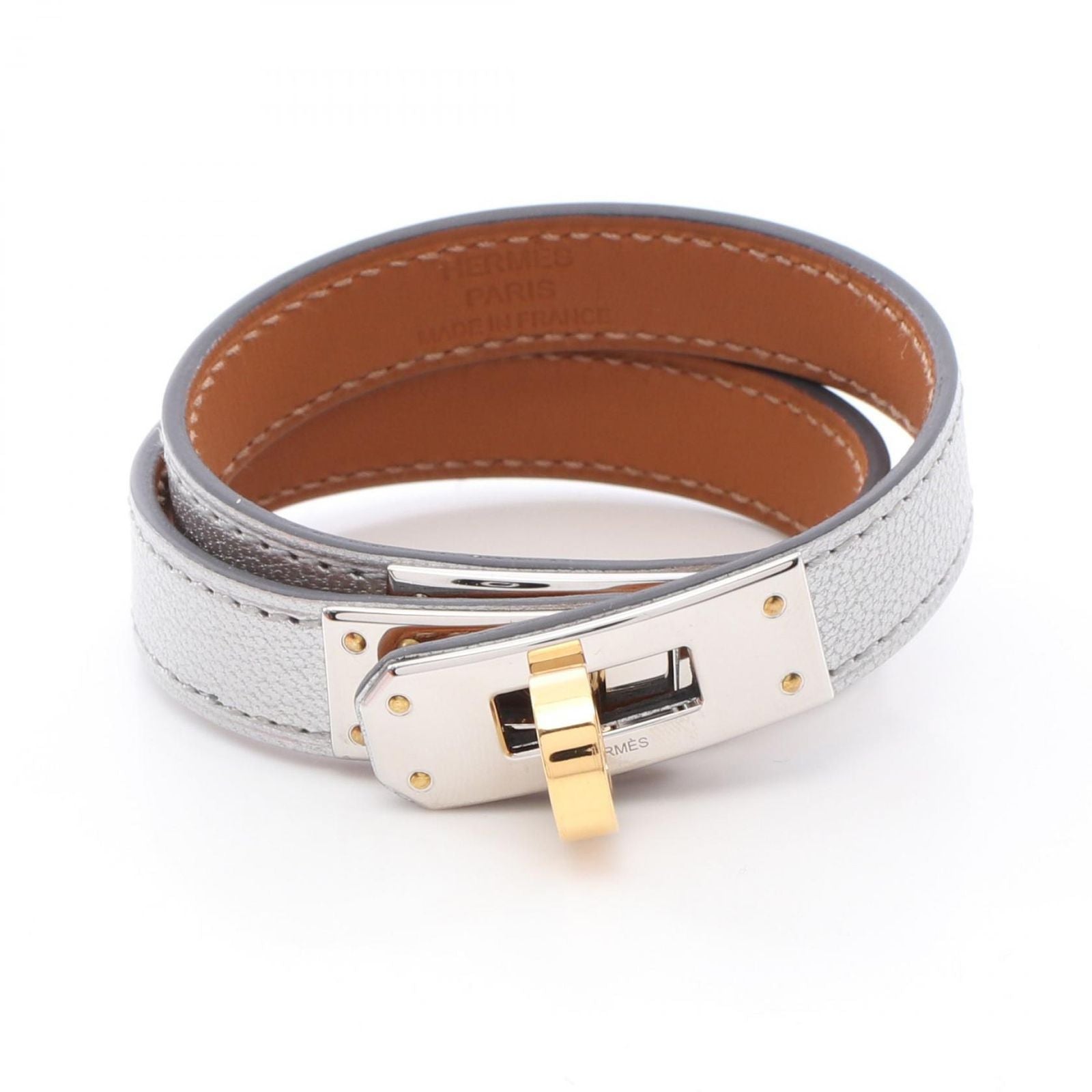 Hermes Bracelet Kelly Double Tour Leather