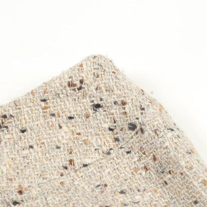 Chanel Skirt Tweed Ivory Wool — view 6