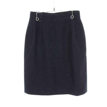 Chanel Skirt Navy Wool — view 2