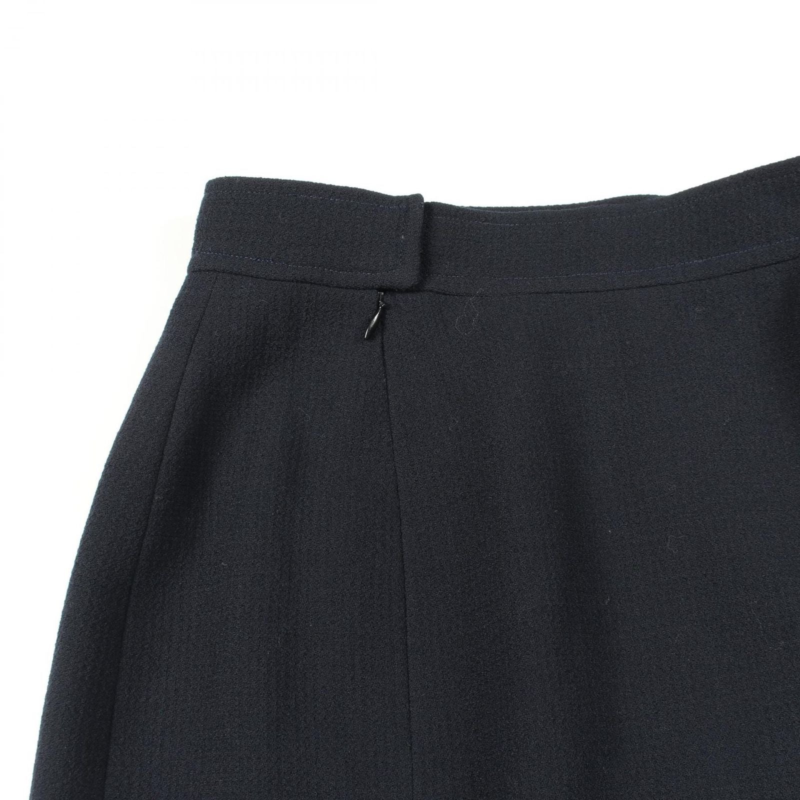 Chanel Skirt Navy Wool — view 5