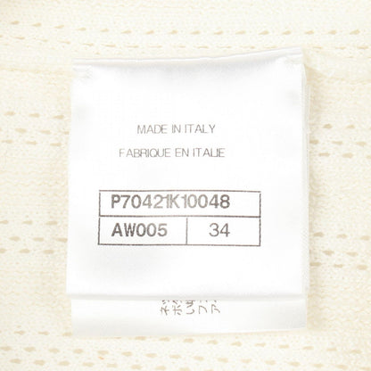 Chanel Cardigan CC Logo Button Cotton — view 5