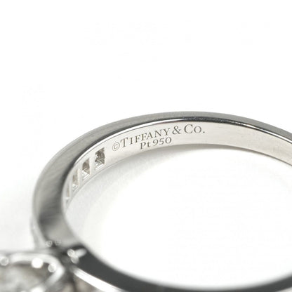 Tiffany & Co Engagement Ring Channel Set Diamond Band Platinum Half Eternity — view 3