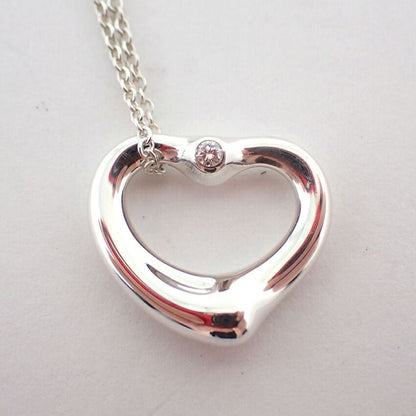 Tiffany & Co 925 Open Diamond Pendant — view 5