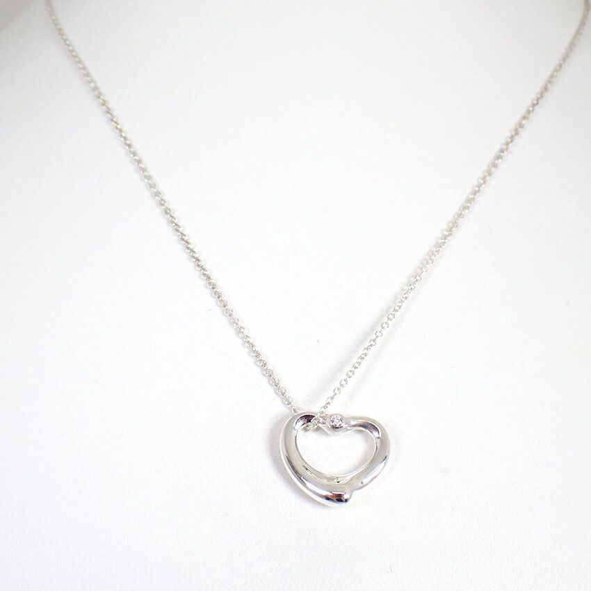 Tiffany & Co 925 Open Diamond Pendant — view 3