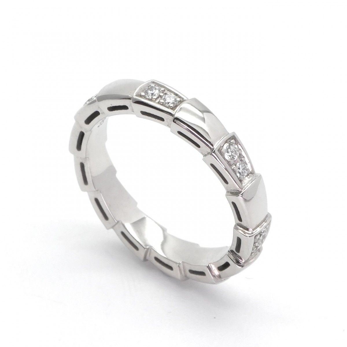Bvlgari Viper Ring Serpenti Silver Pair Marriage — view 3