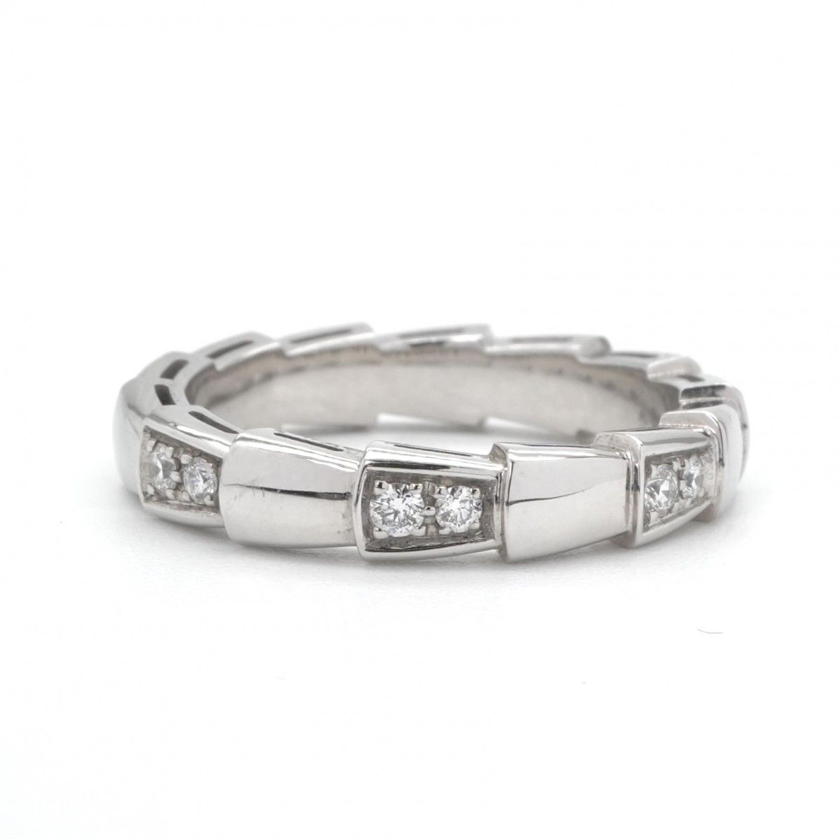 Bvlgari Viper Ring Serpenti Silver Pair Marriage — view 2