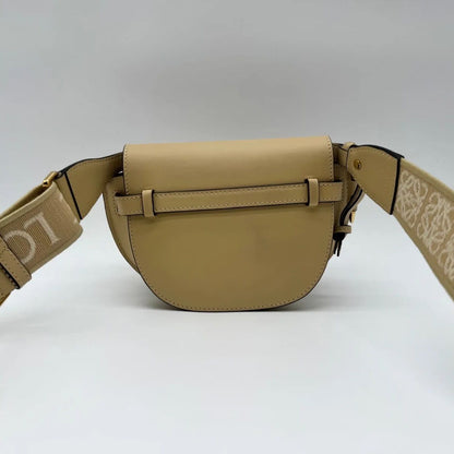 Loewe Shoulder Bag Gate Dual Beige Leather — view 2