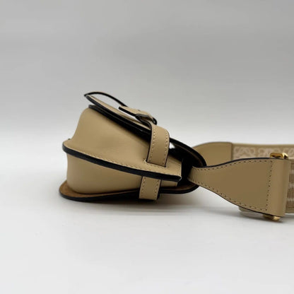 Loewe Shoulder Bag Gate Dual Beige Leather — view 3