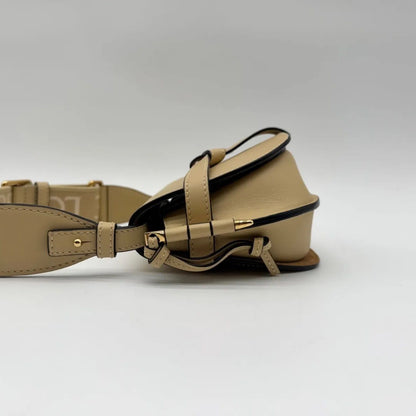 Loewe Shoulder Bag Gate Dual Beige Leather — view 4