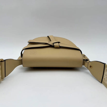 Loewe Shoulder Bag Gate Dual Beige Leather — view 5
