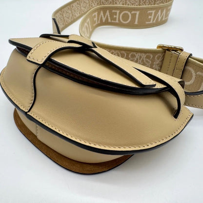 Loewe Shoulder Bag Gate Dual Beige Leather — view 8