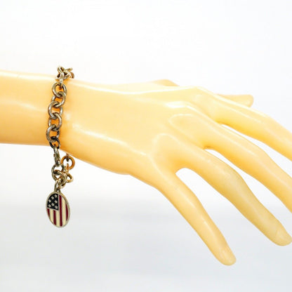 Tiffany & Co Bracelet America Oval 925 Sterling Silver — view 7