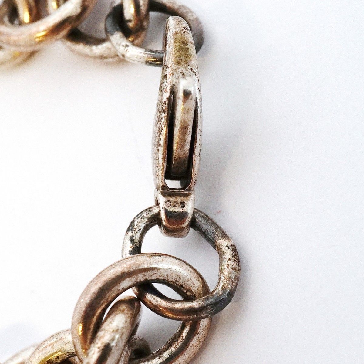 Tiffany & Co Bracelet America Oval 925 Sterling Silver — view 5