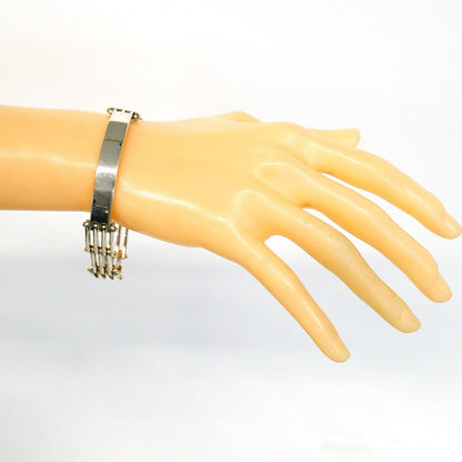 Tiffany & Co Bracelet Gate 18k Yellow Gold 925 Sterling Silver — view 6