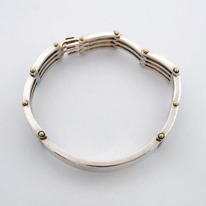 Tiffany & Co Bracelet Gate 18k Yellow Gold 925 Sterling Silver — view 3