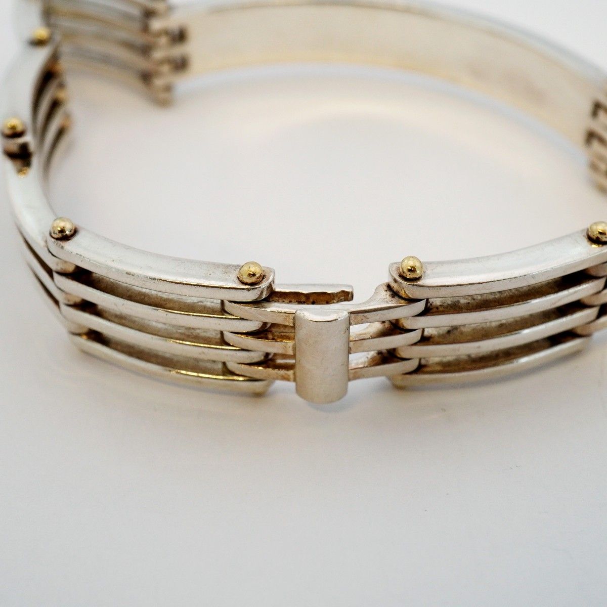 Tiffany & Co Bracelet Gate 18k Yellow Gold 925 Sterling Silver — view 4