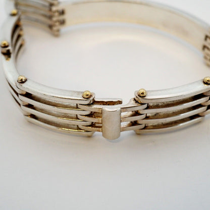 Tiffany & Co Bracelet Gate 18k Yellow Gold 925 Sterling Silver — view 4
