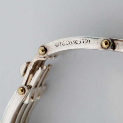 Tiffany & Co Bracelet Gate 18k Yellow Gold 925 Sterling Silver — view 5