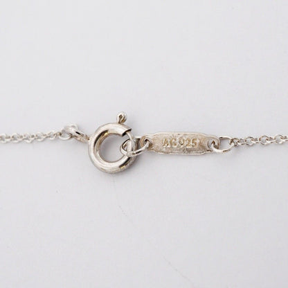 Tiffany & Co Necklace Interlocking 925 Sterling Silver — view 5