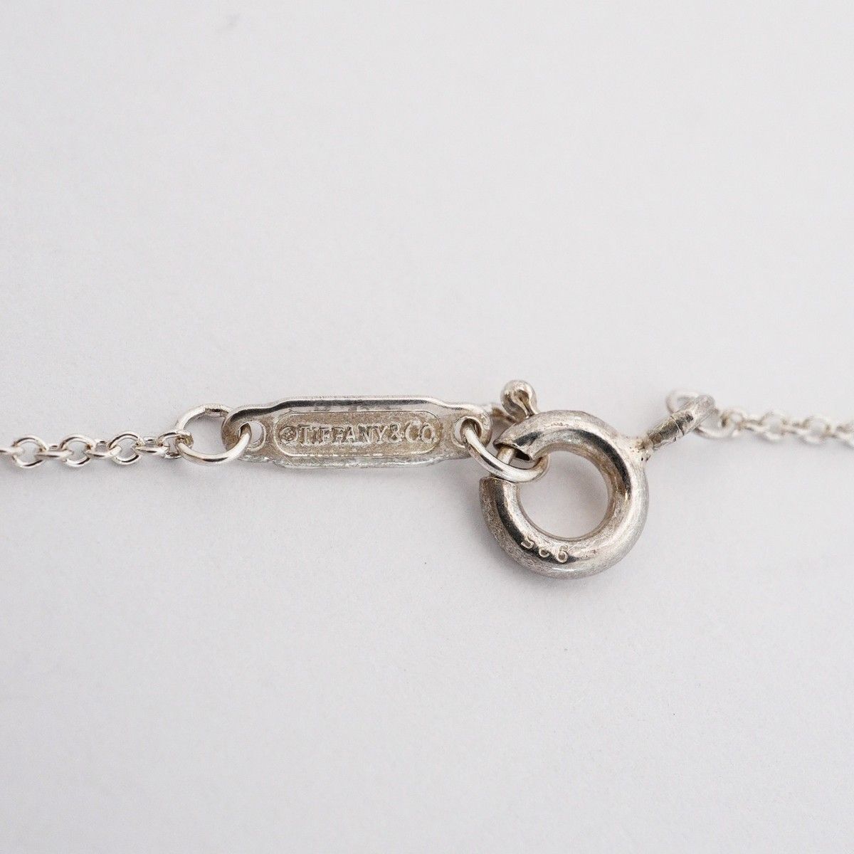 Tiffany & Co Necklace Interlocking 925 Sterling Silver — view 4