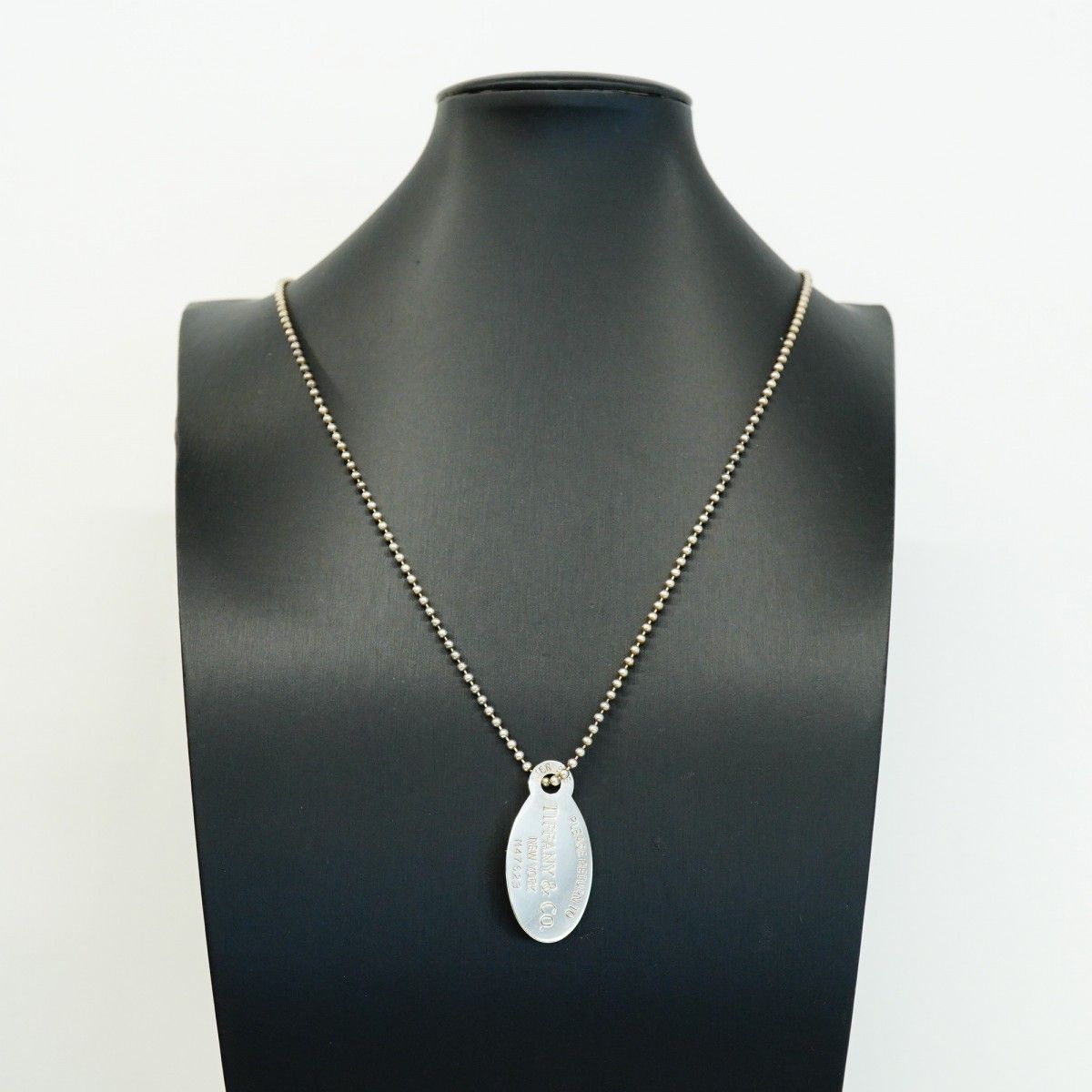Tiffany & Co Necklace Return to Oval 925 Sterling Silver — view 8