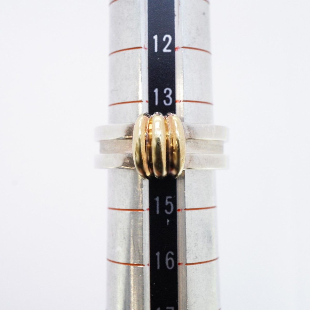 Tiffany & Co Ring Group Buds 18k Yellow Gold 925 Sterling Silver — view 6